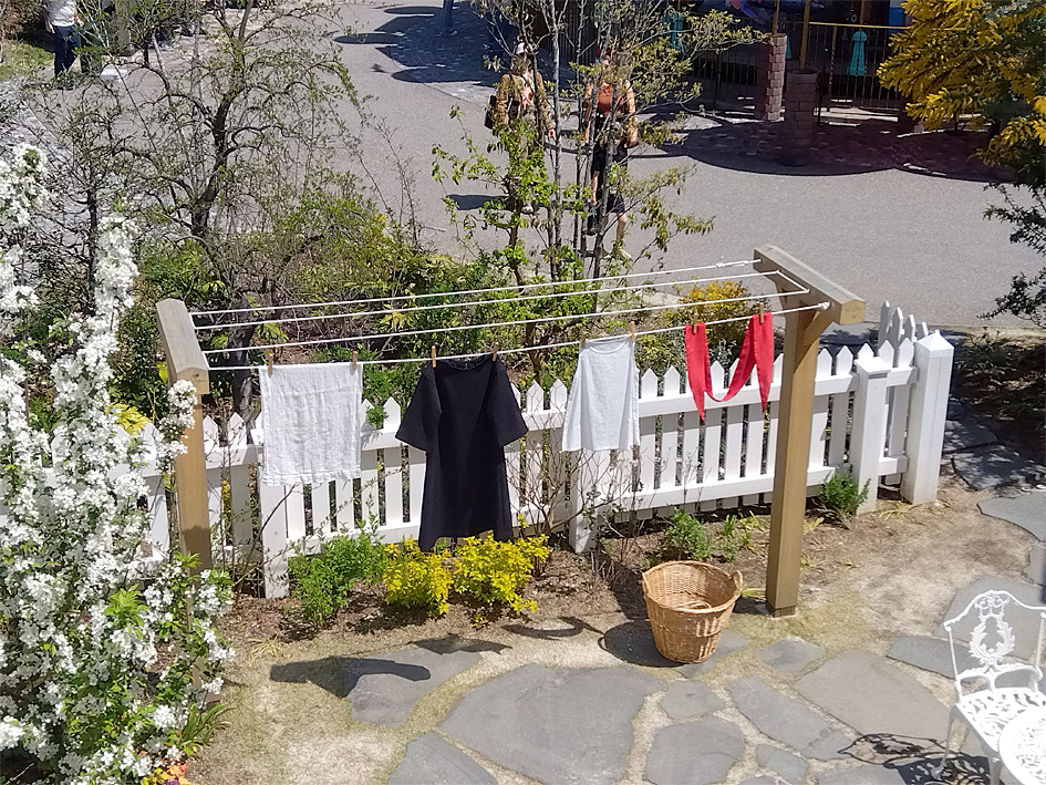 キキの洗濯物
