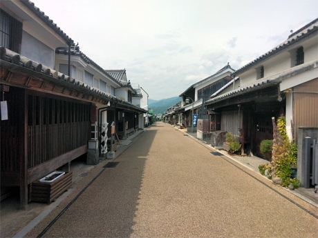 うだつの町並み　徳島県美馬市脇町